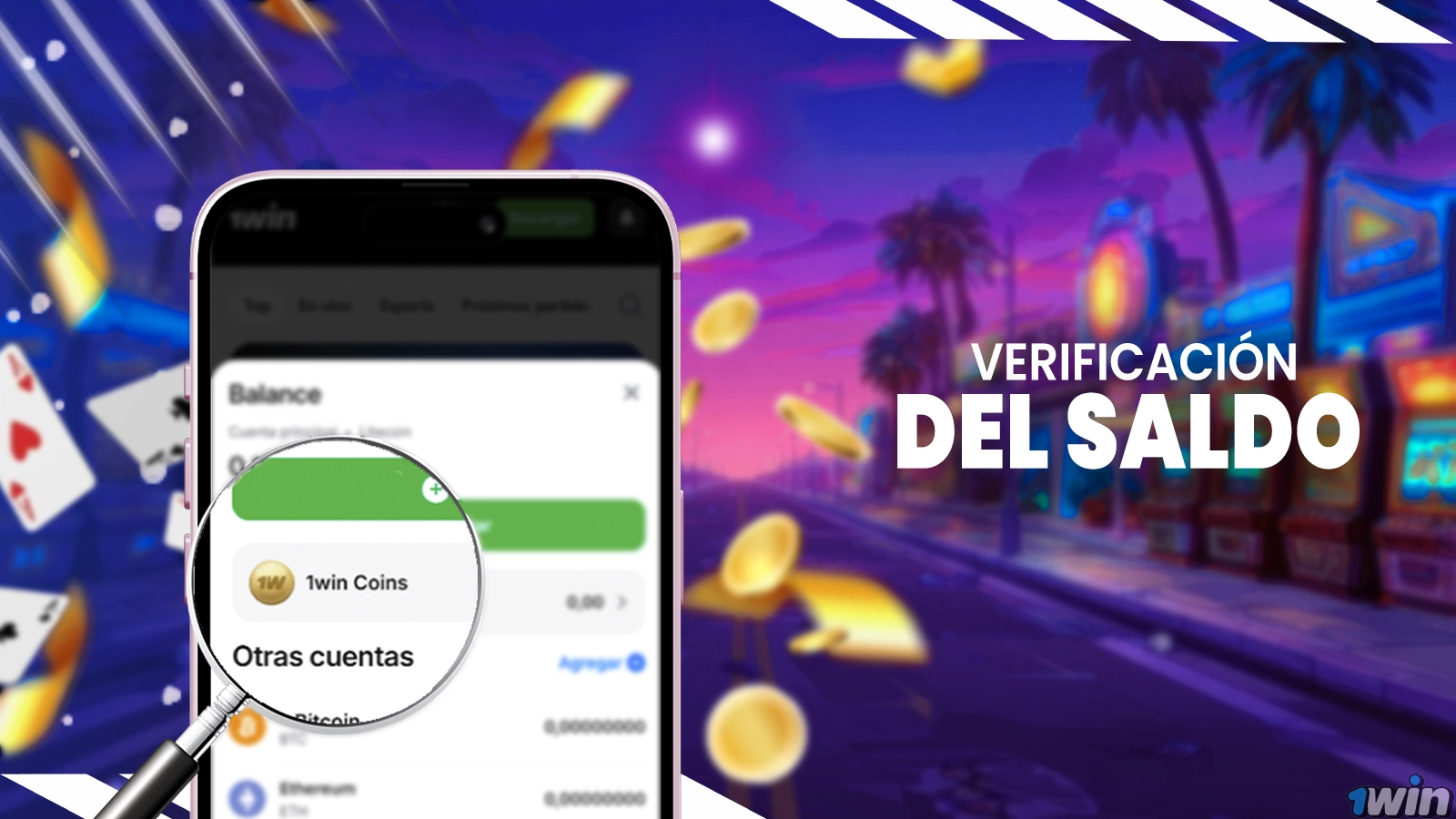 1Win saldo tokens - revisar balance y agregar fondos fácilmente
