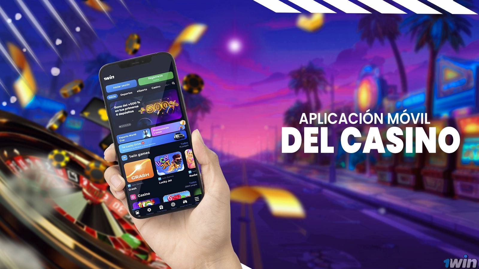 Casino 1win app - descarga gratuita y bonos exclusivos para móvil