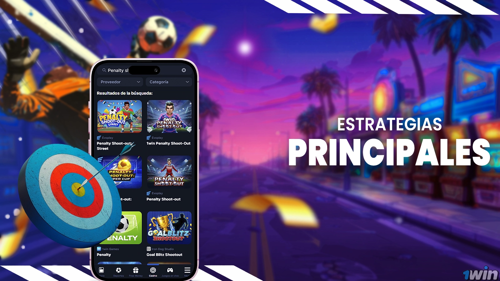 Mejores tácticas para Penalty Shoot Out en 1win