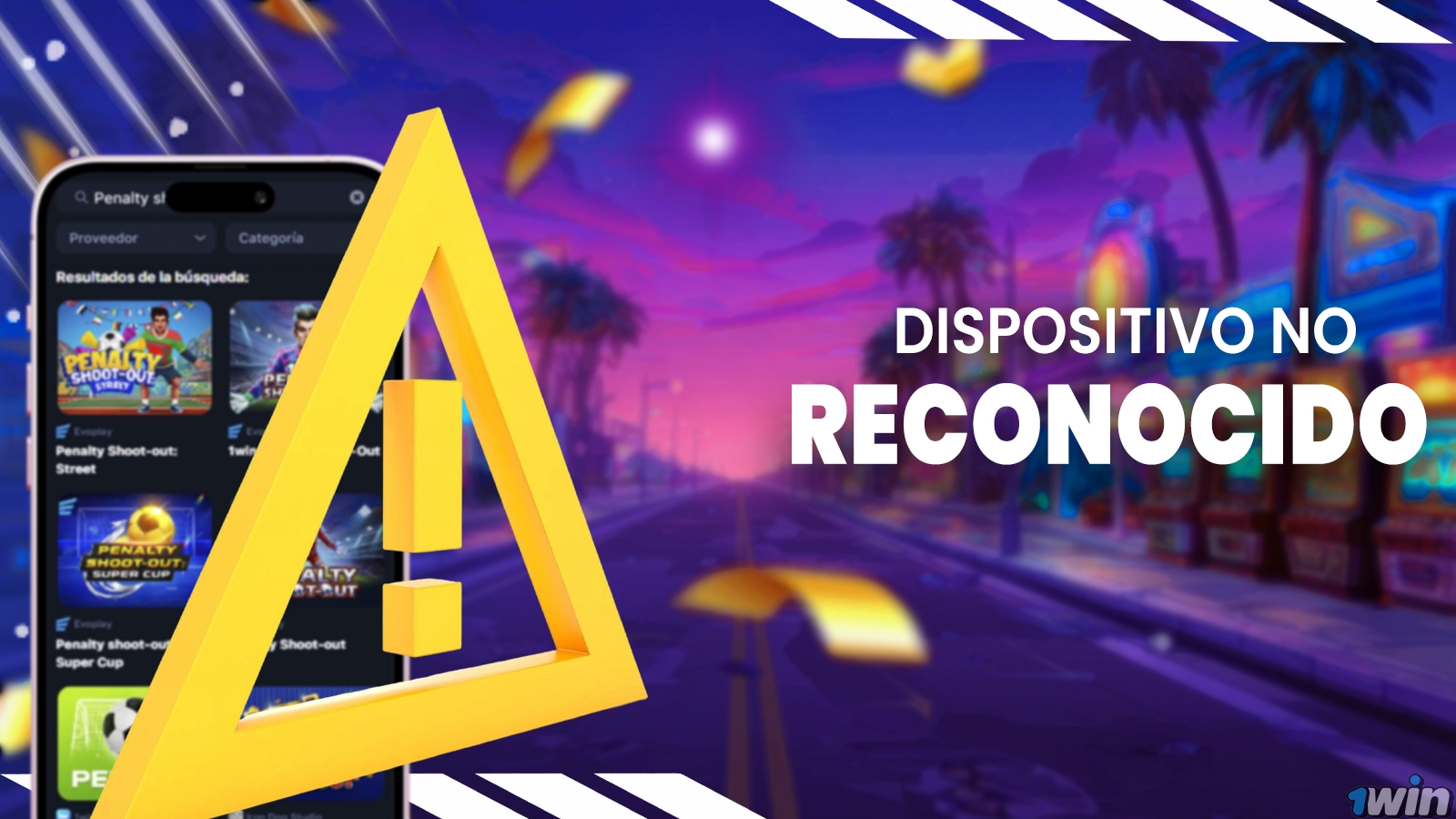 Cómo resolver "Dispositivo no reconocido" al iniciar sesión en 1win