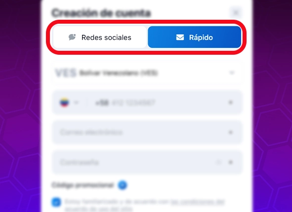 Método de registro