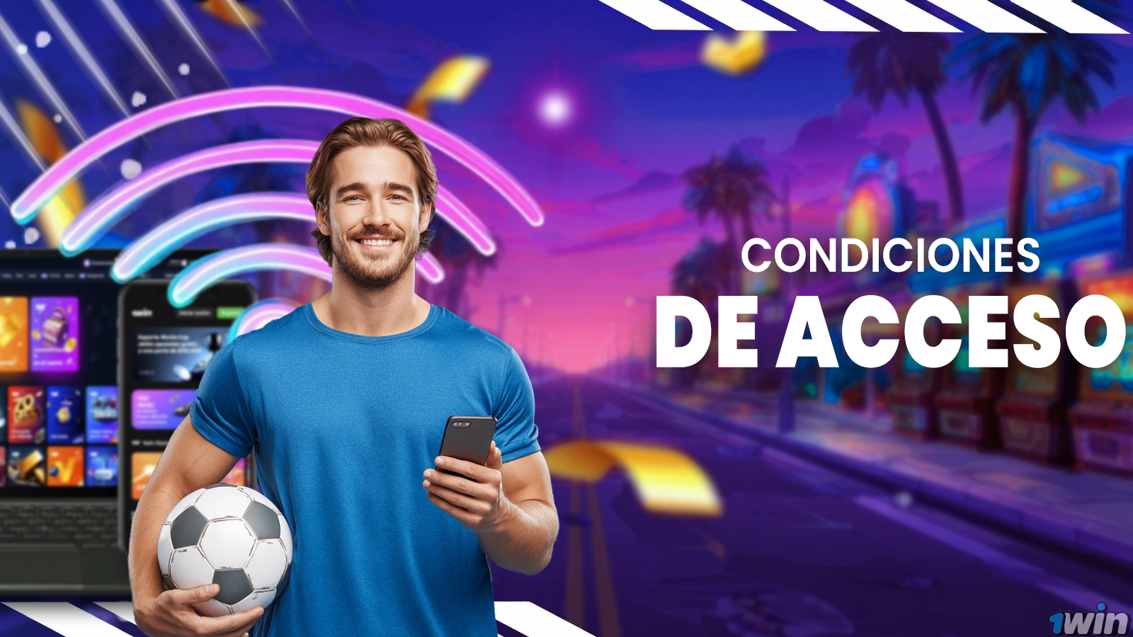 Condiciones de acceso y requisitos para login en 1win