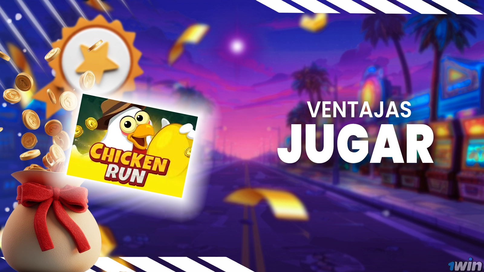 ¿Por qué jugar Chicken Run en 1win? Ventajas y promociones